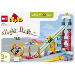  LEGO DUPLO 3 in 1 Creative Ramps with Vehicles 10478
